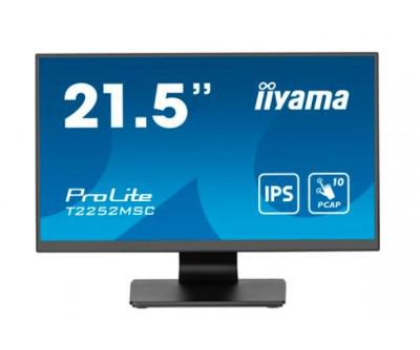 Monitor LED 21" i mniejszy IIYAMA 21.5'' PROLITE T2252MSC-B2 Czarny